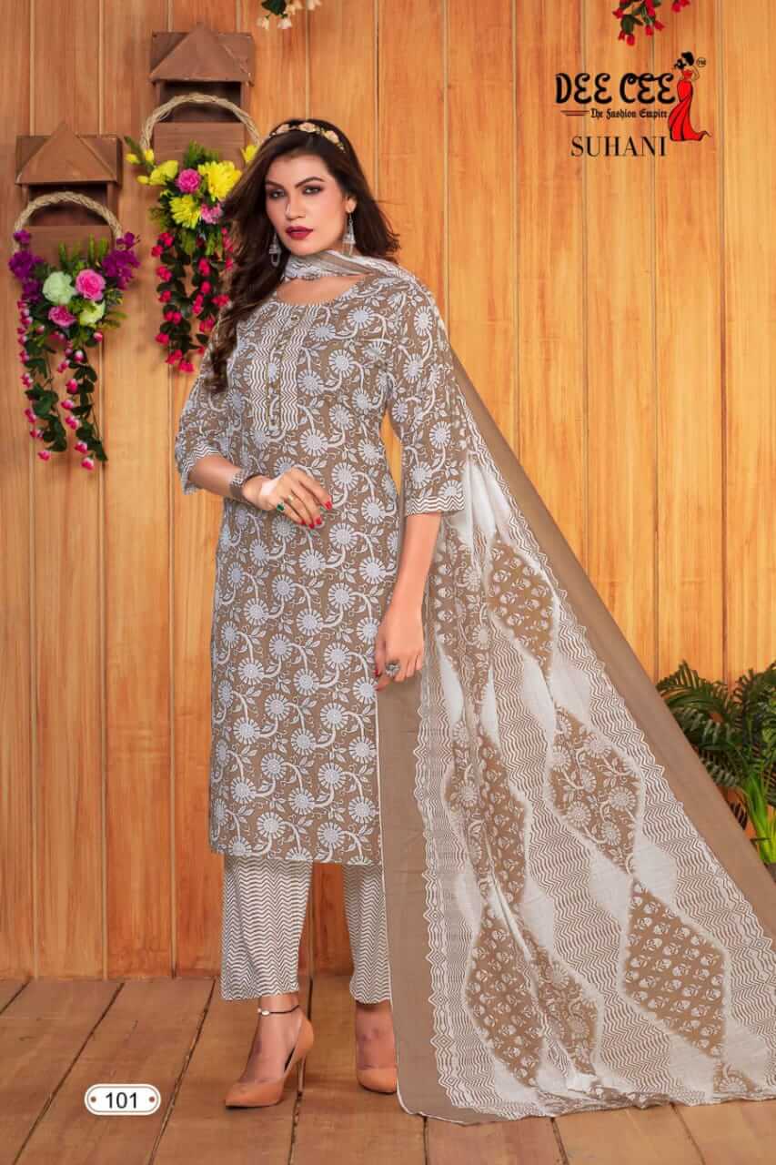 Dee Cee Suhani Cotton Salwar Kameez Catalog collection 8