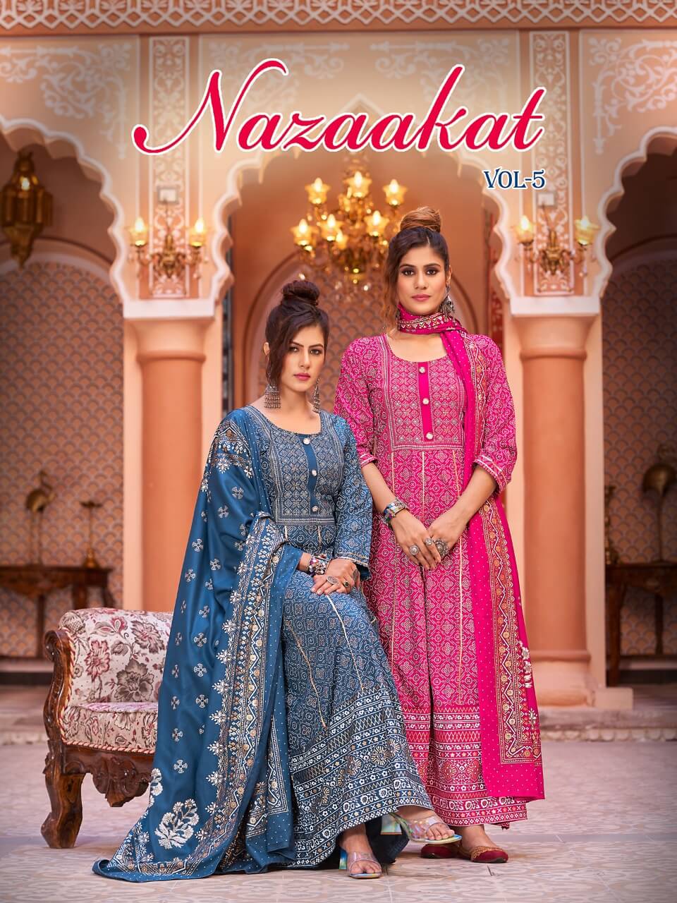 Viyaa Designer Nazakat vol 5 Kurti with Dupatta collection 4