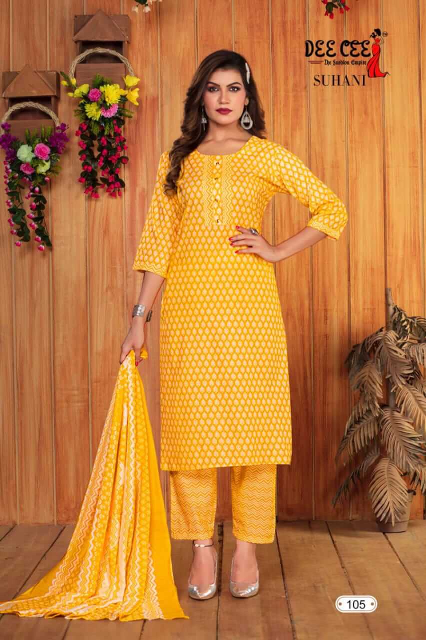 Dee Cee Suhani Cotton Salwar Kameez Catalog collection 2