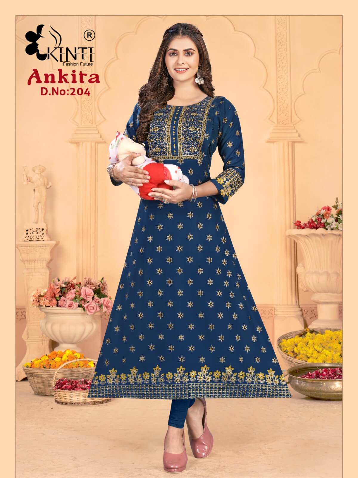 Kinti Ankita vol 2 Feeding Kurtis Catalog collection 4