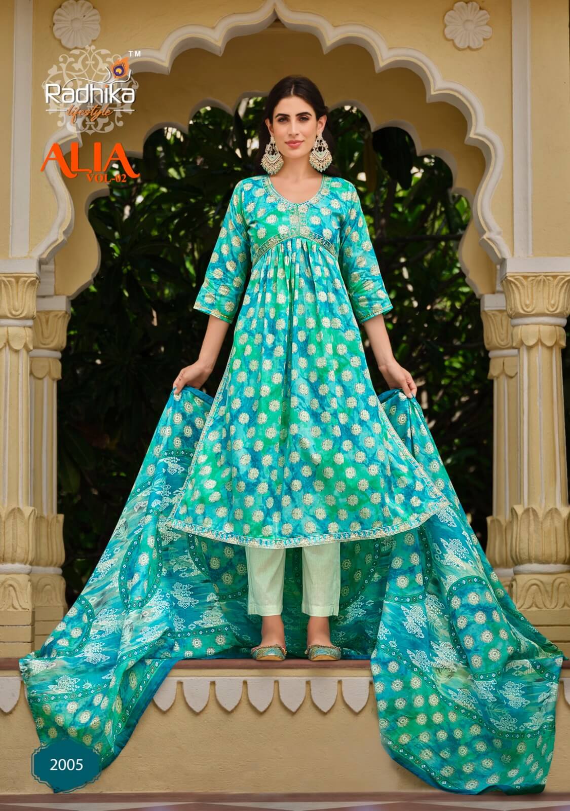 Radhika Lifestyle Alia vol 2 Alia Cut collection 9