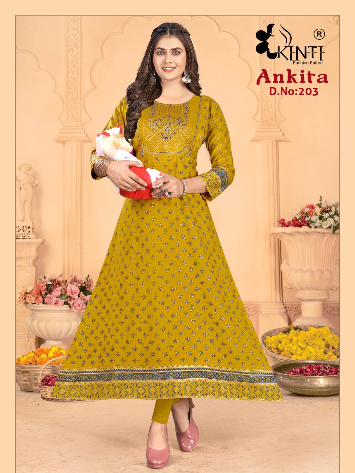 Kinti Ankita vol 2 Feeding Kurtis Catalog collection 5