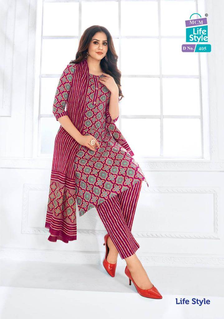 Mcm Lifestyle Life Style vol 4 Printed Salwar Kameez Catalog collection 5