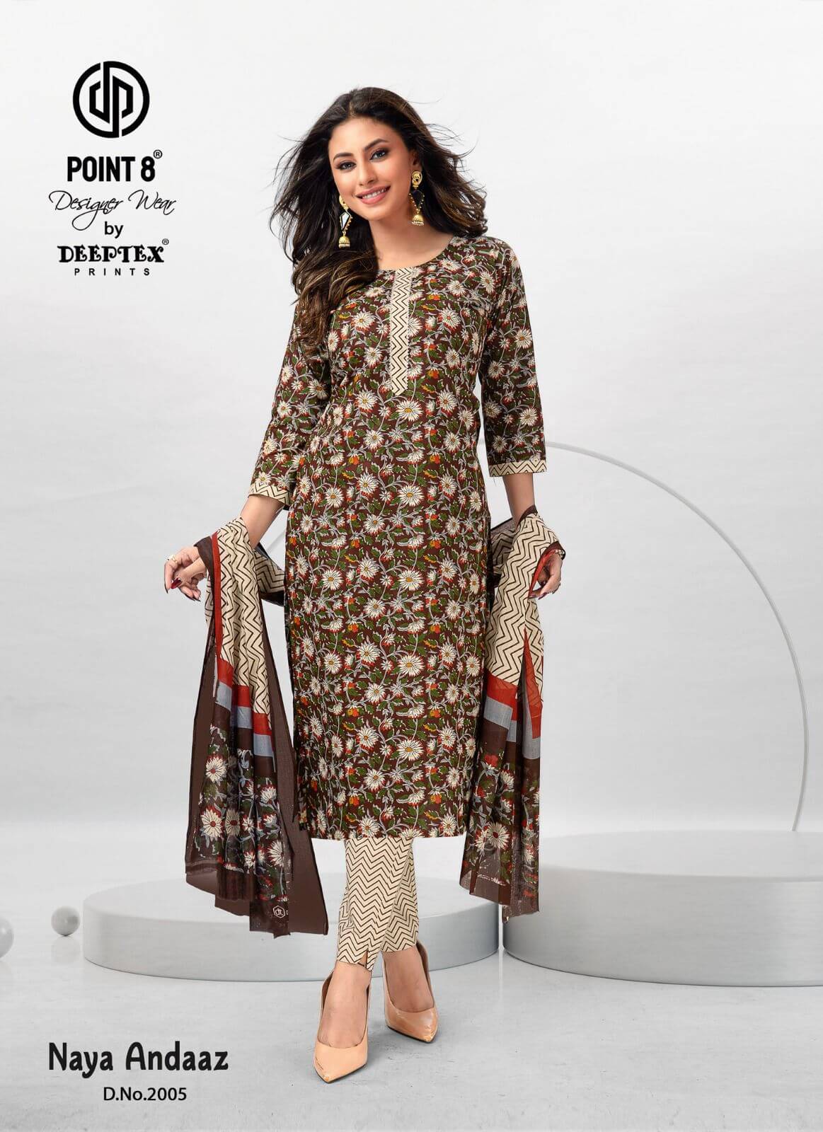 Deeptex Naya Andaaz vol 2 Cotton Salwar Kameez collection 7