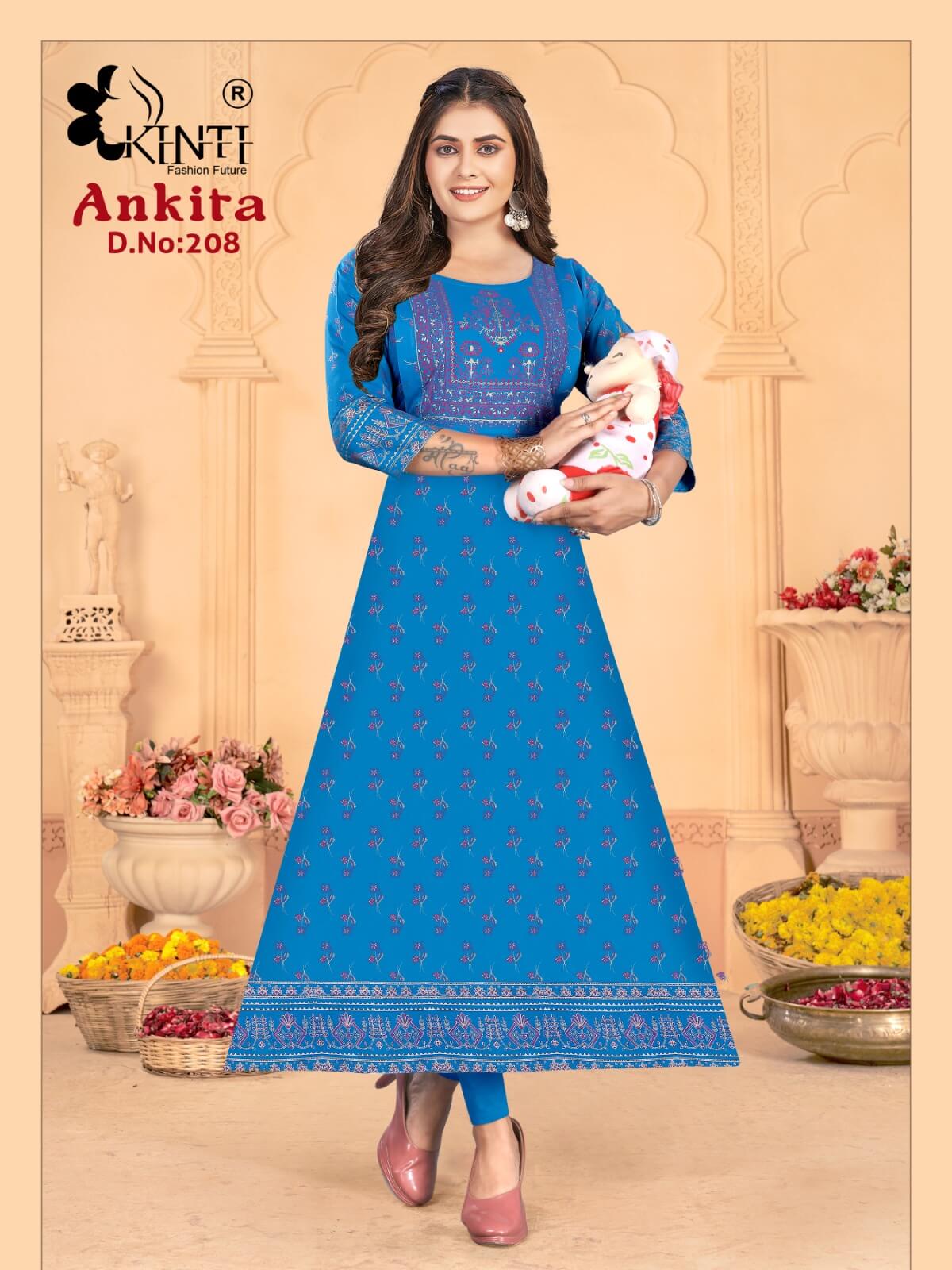 Kinti Ankita vol 2 Feeding Kurtis Catalog collection 1