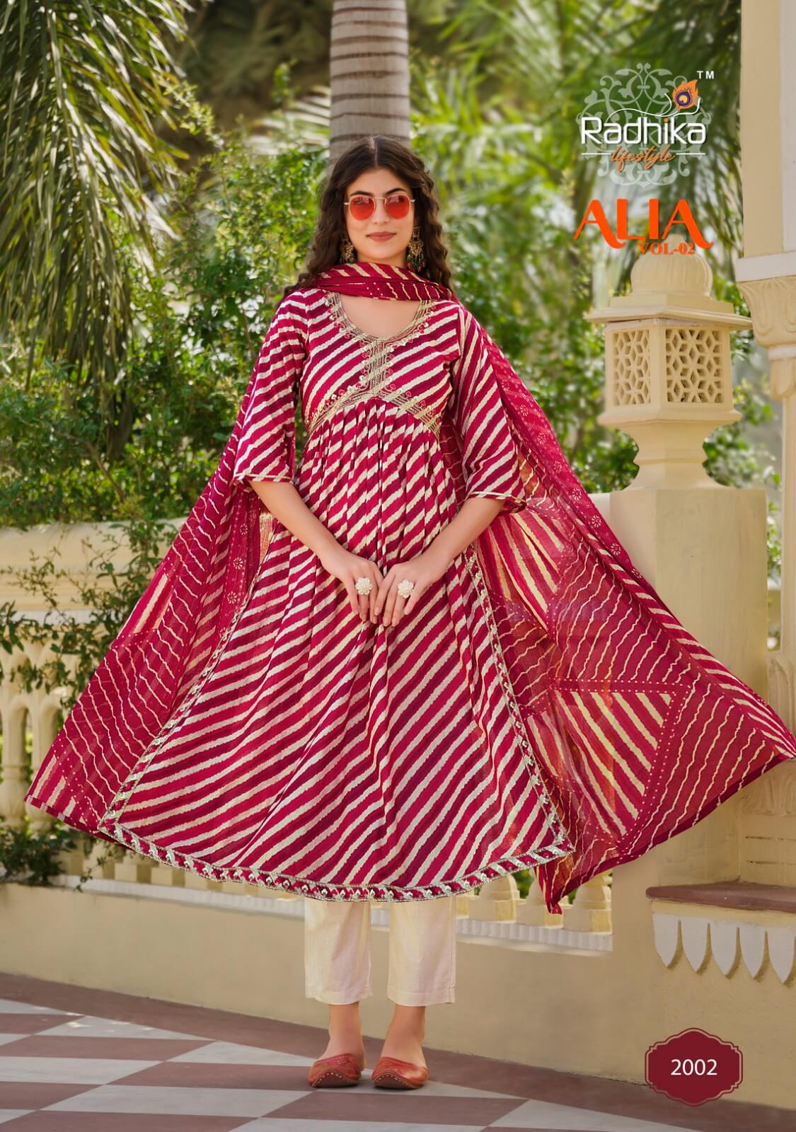 Radhika Lifestyle Alia vol 2 Alia Cut collection 5