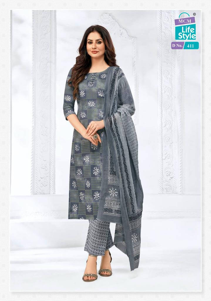 Mcm Lifestyle Life Style vol 4 Printed Salwar Kameez Catalog collection 14