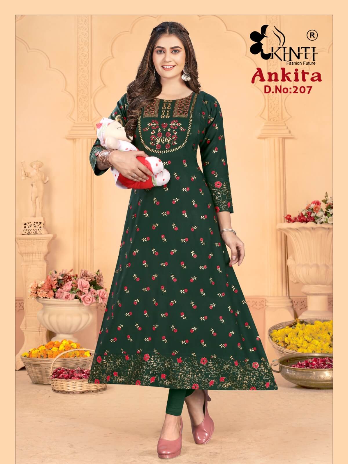 Kinti Ankita vol 2 Feeding Kurtis Catalog collection 3