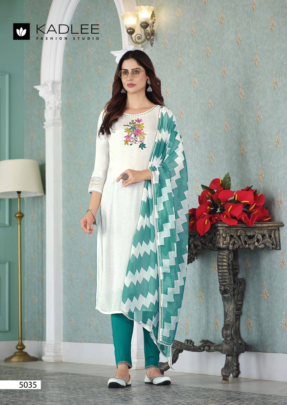 Kadlee Shanaya vol 6 Kurtis with Bottom and Dupatta Catalog collection 6