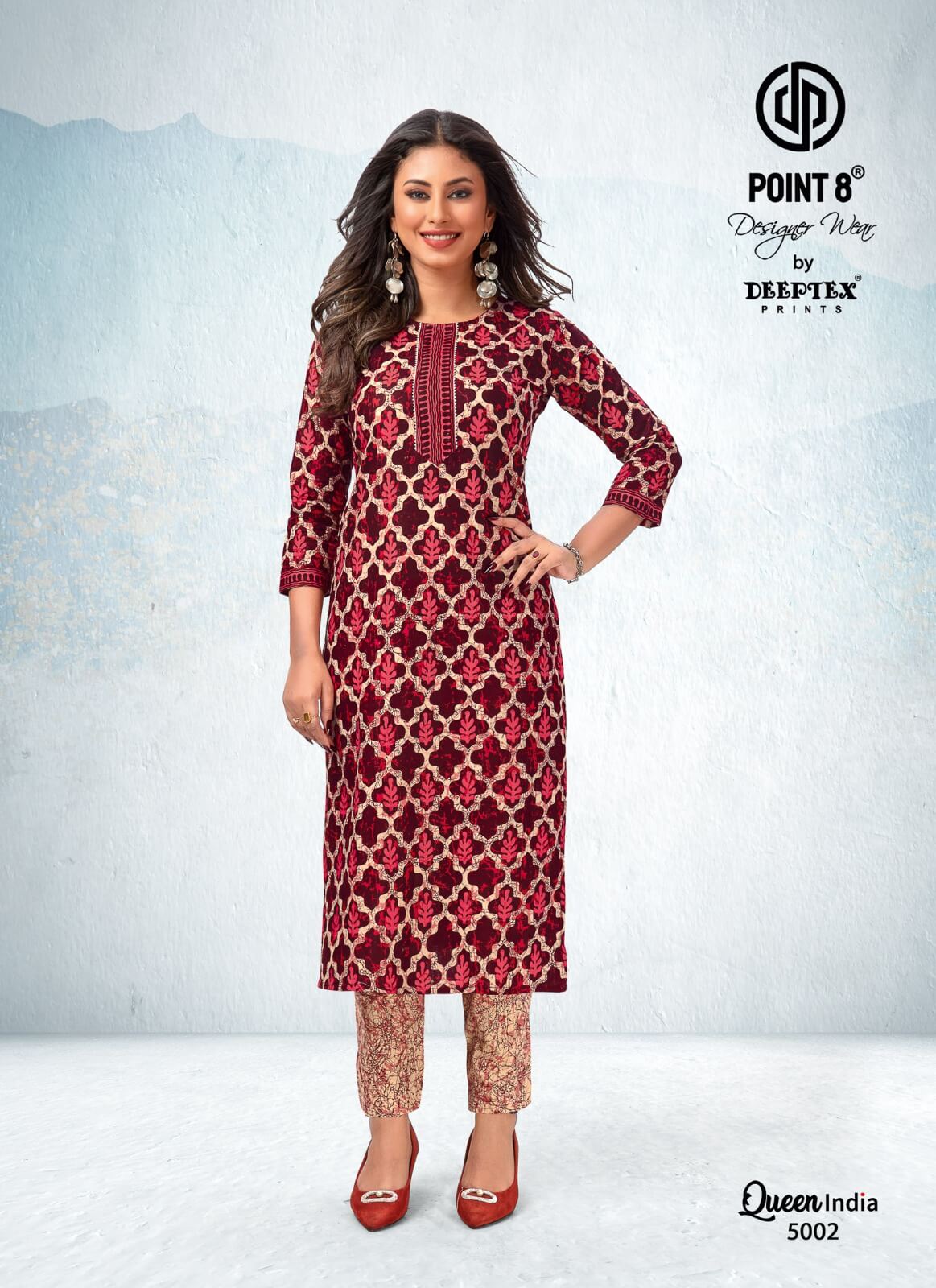 Deeptex Queen India vol 5 Kurtis with Bottom collection 4