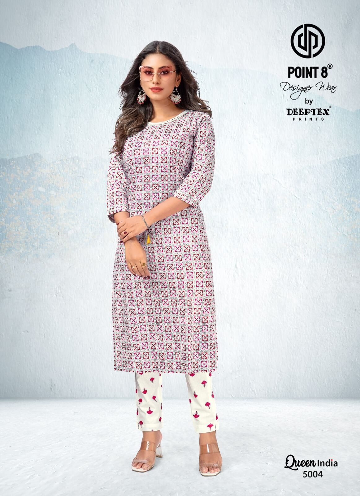 Deeptex Queen India vol 5 Kurtis with Bottom collection 6