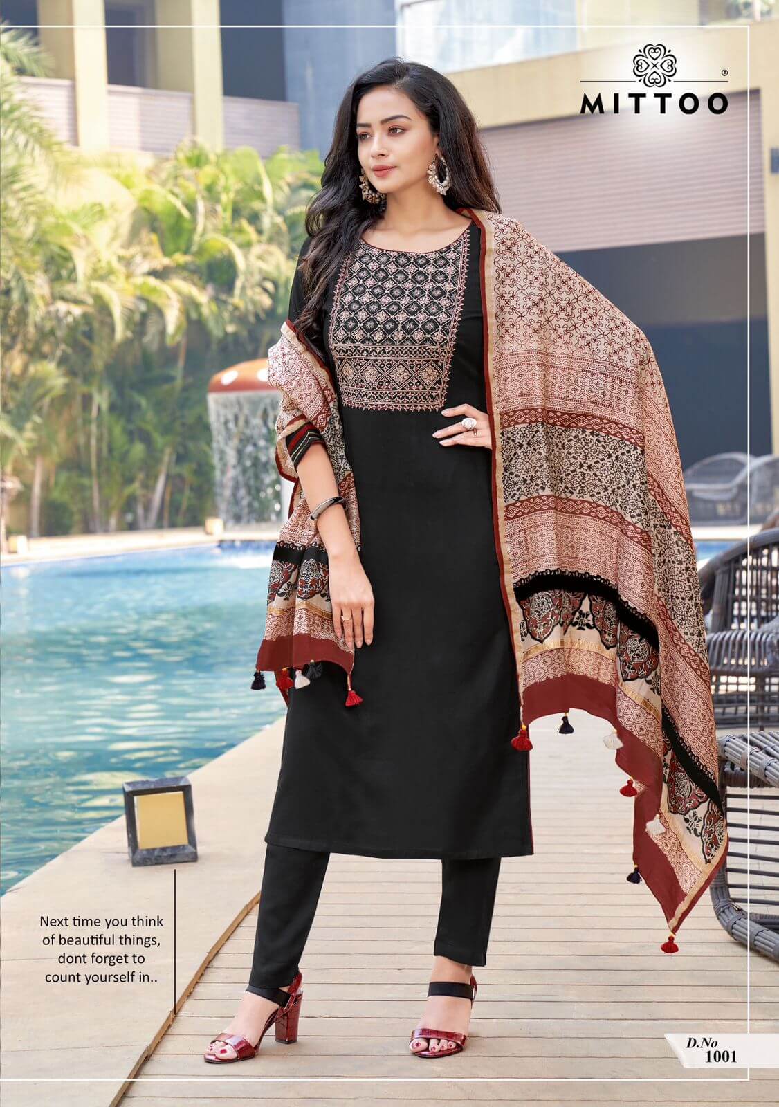 Mittoo Mahima Kurti with Pant and Dupatta Catalog collection 6