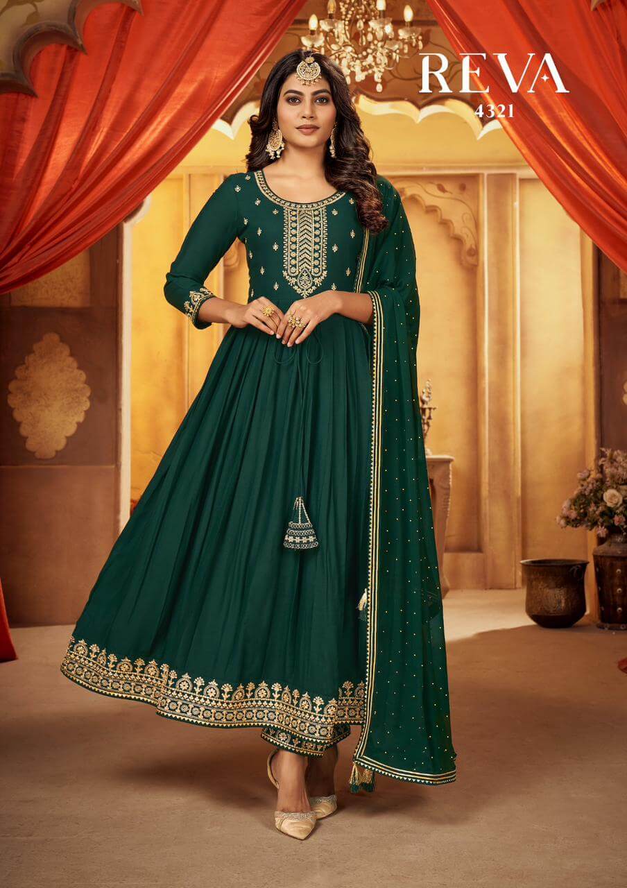 Rangoon Reva Anarkali Suits Catalog collection 3