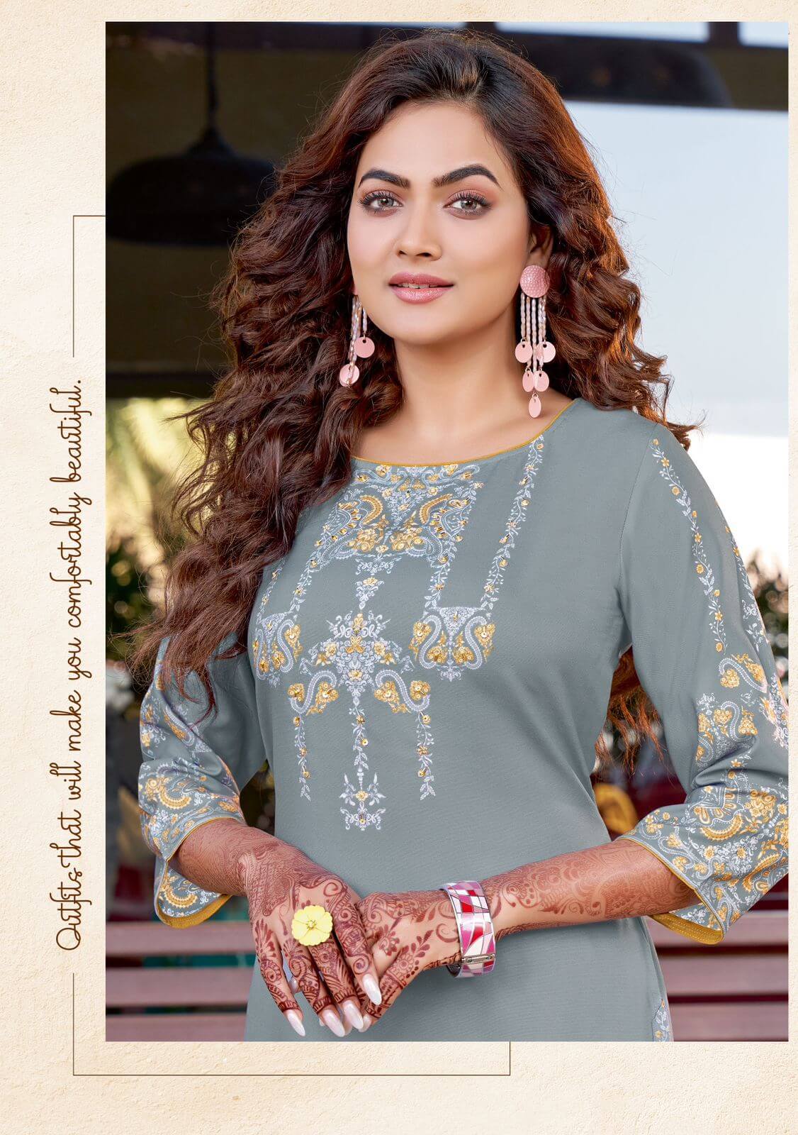 Mittoo Rihana vol 2 Straight Cut Kurti collection 2