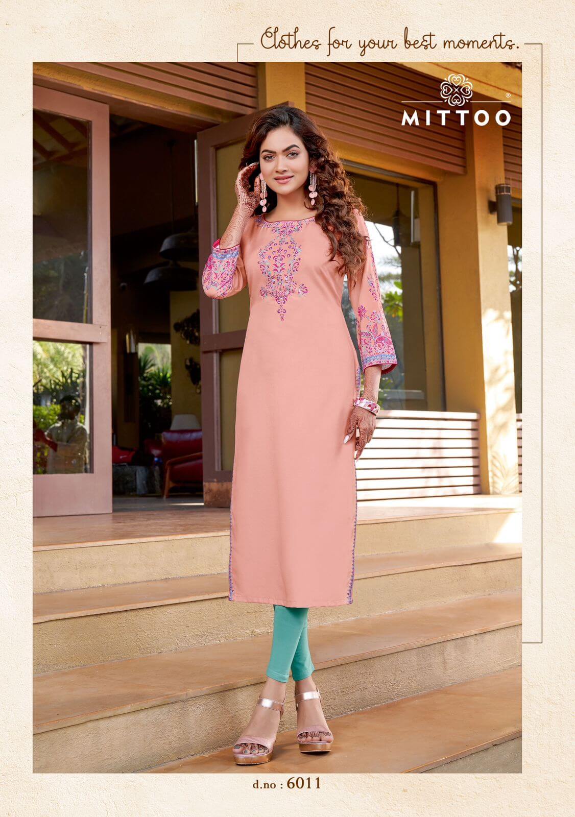 Mittoo Rihana vol 2 Straight Cut Kurti collection 4