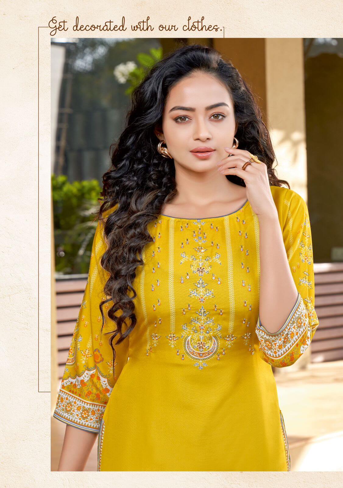 Mittoo Rihana vol 2 Straight Cut Kurti collection 1