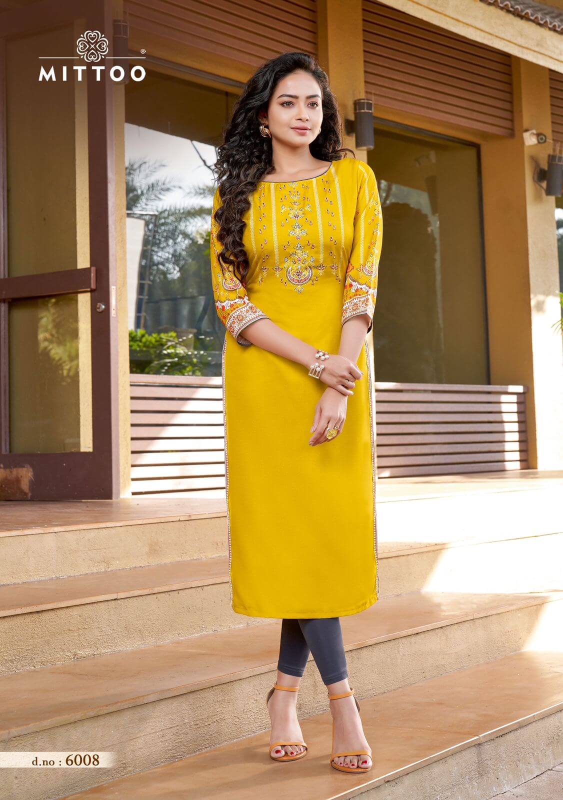 Mittoo Rihana vol 2 Straight Cut Kurti collection 7