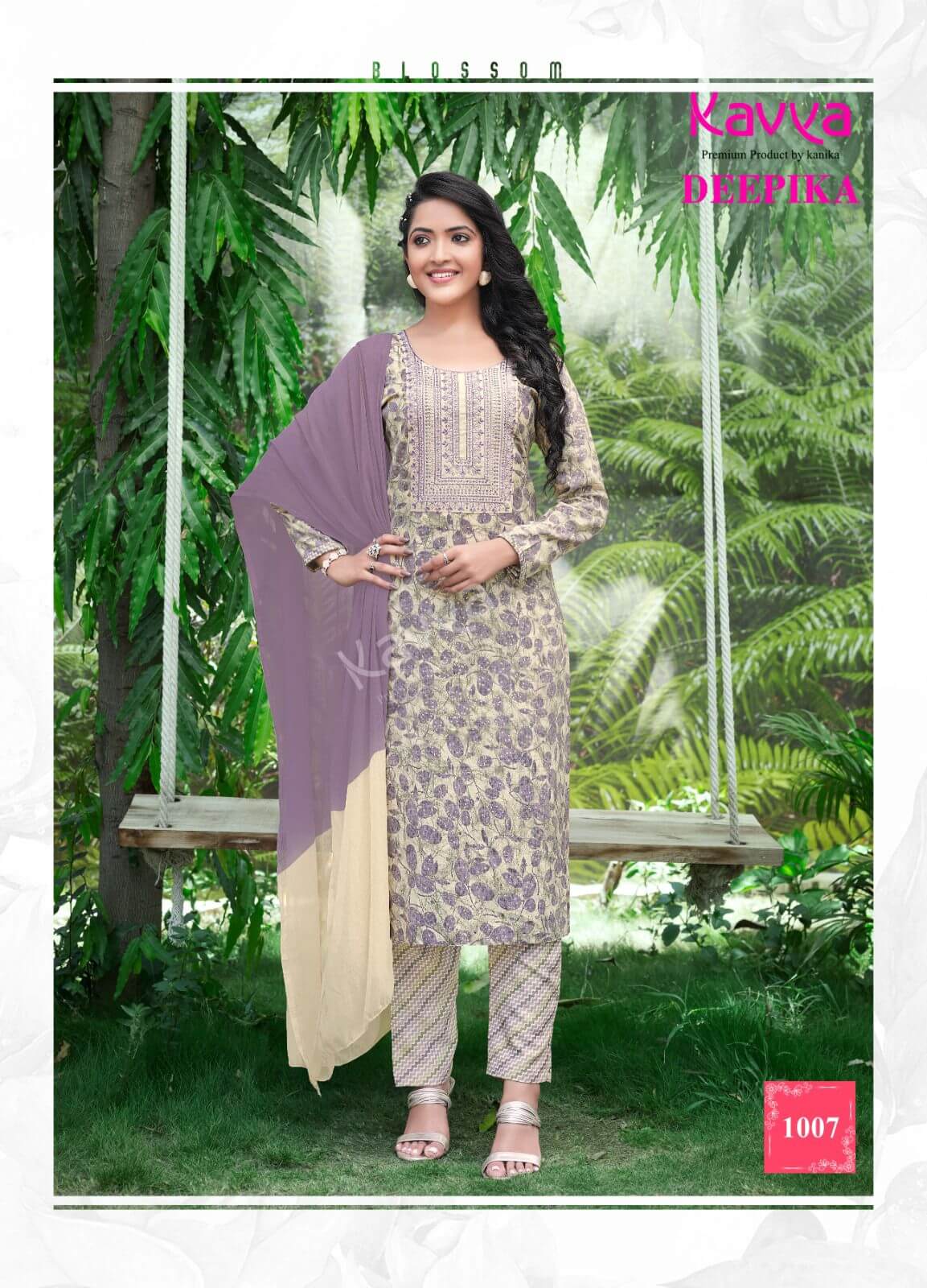 Kavya Deepika vol 1 Printed Salwar Kameez collection 3