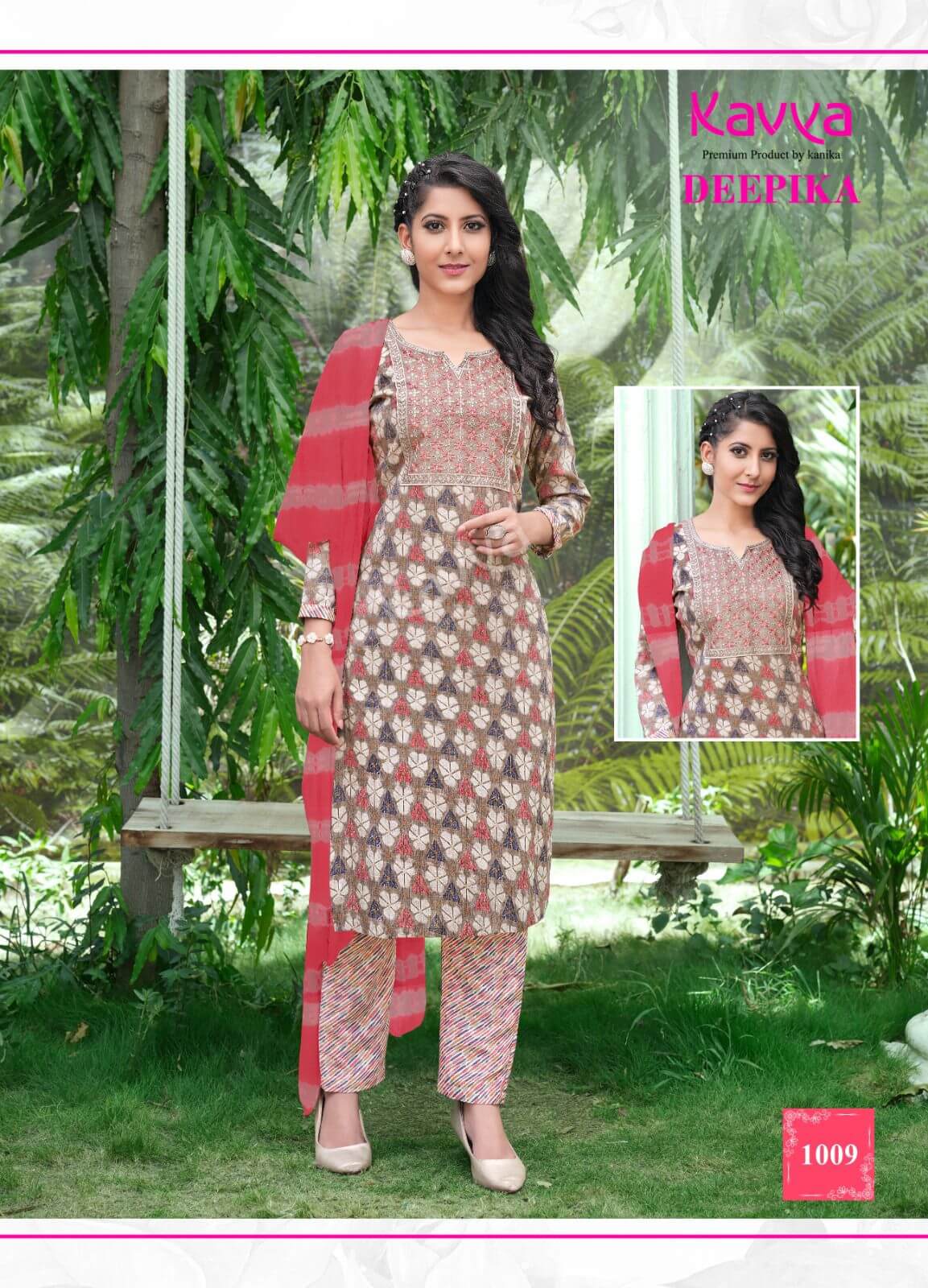 Kavya Deepika vol 1 Printed Salwar Kameez collection 12