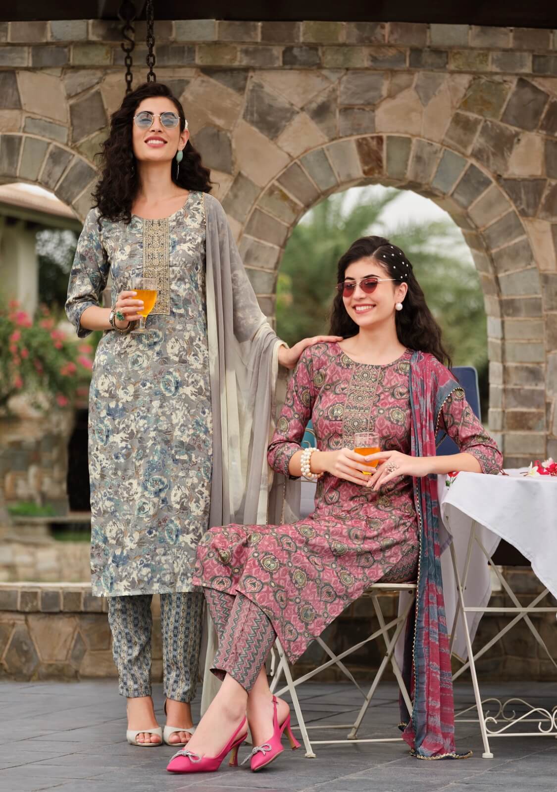 Radhika Lifestyle Seerat vol 3 Kurtis with Bottom and Dupatta collection 5