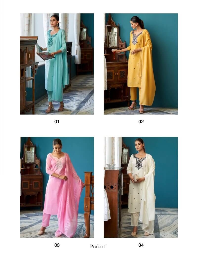 100 Miles Prakriti Cotton Salwar Kameez Catalog collection 6