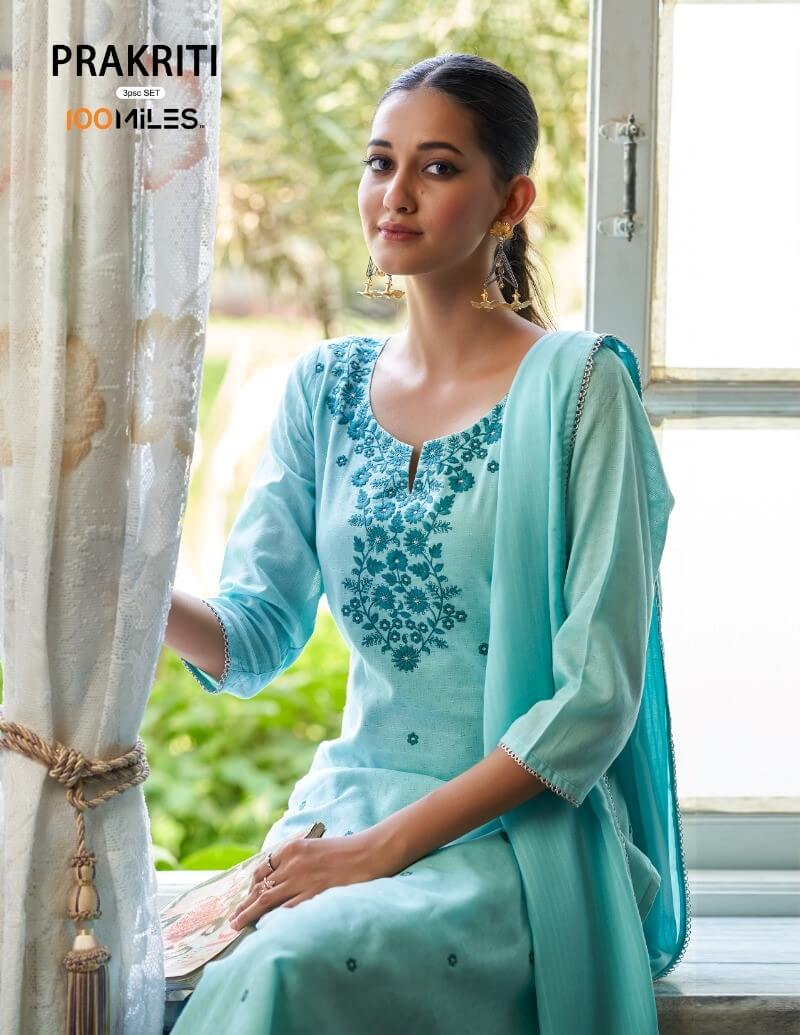 100 Miles Prakriti Cotton Salwar Kameez Catalog collection 3