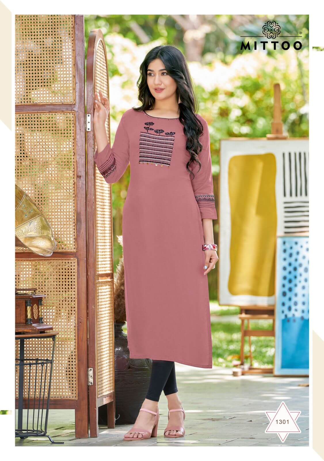 Mittoo Palak vol 35 Rayon Kurti Catalog collection 1