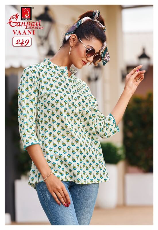 Ganpati Vaani vol 2 Ladies Tops Catalog collection 15