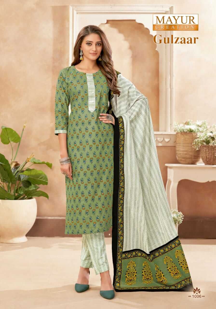 Mayur Creation Gulzaar vol 1 Cotton Salwar Kameez collection 13