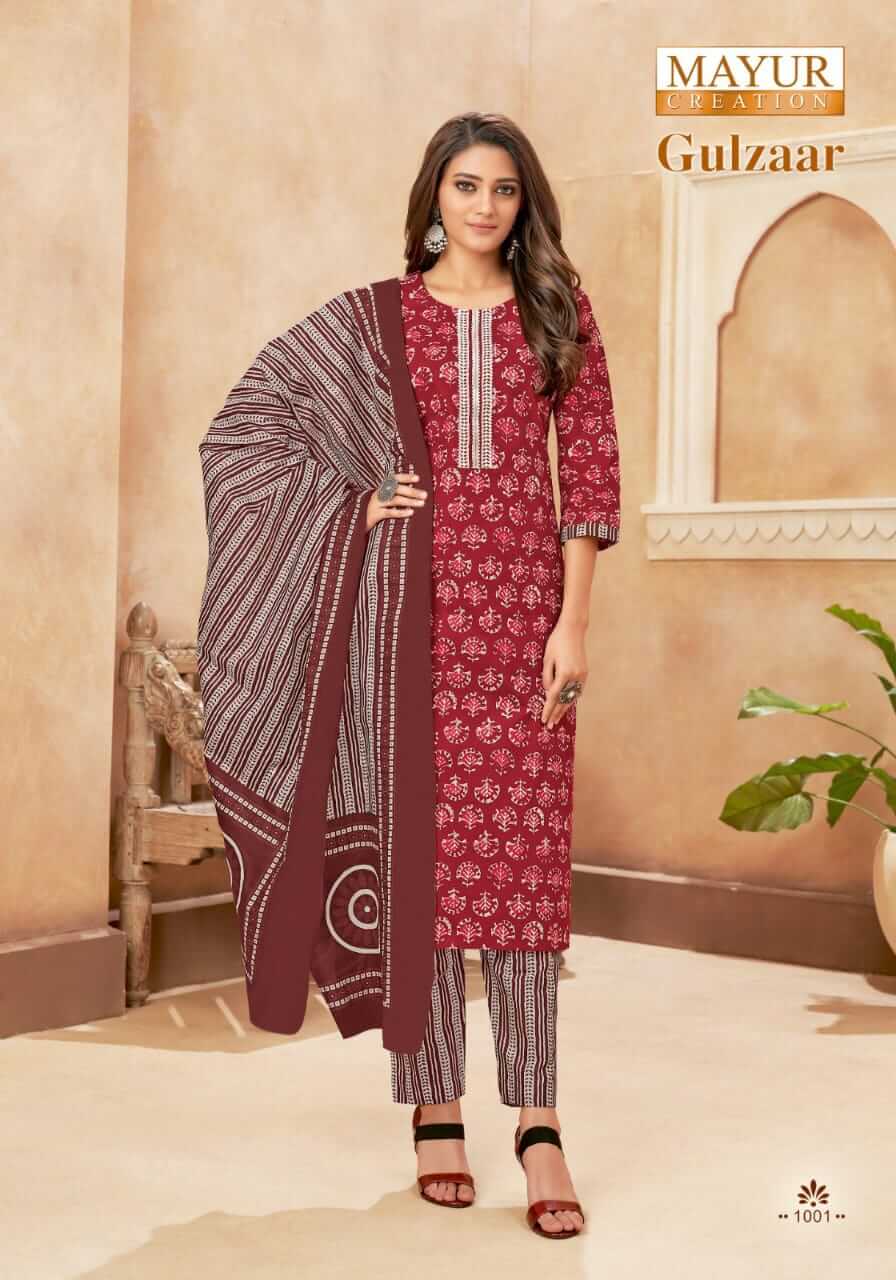 Mayur Creation Gulzaar vol 1 Cotton Salwar Kameez collection 3