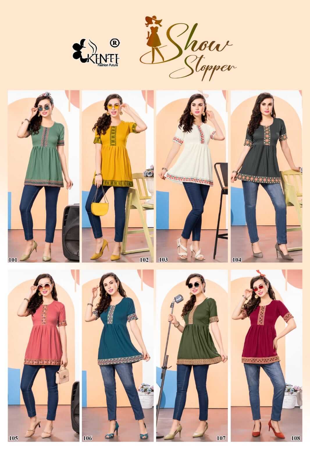 Kinti Show Stopper Ladies Tops Catalog collection 2