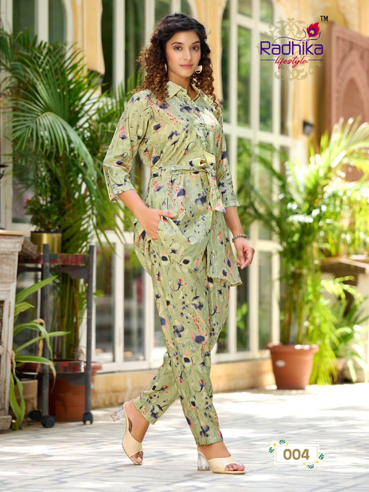 Radhika Lifestyle Cord vol 1 Co Ord Kurtis with Bottom collection 8