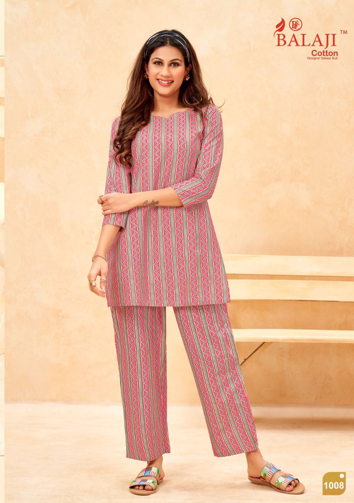 Balaji Cotton Maryam Co Ord Set Top With Bottom Catalog collection 2