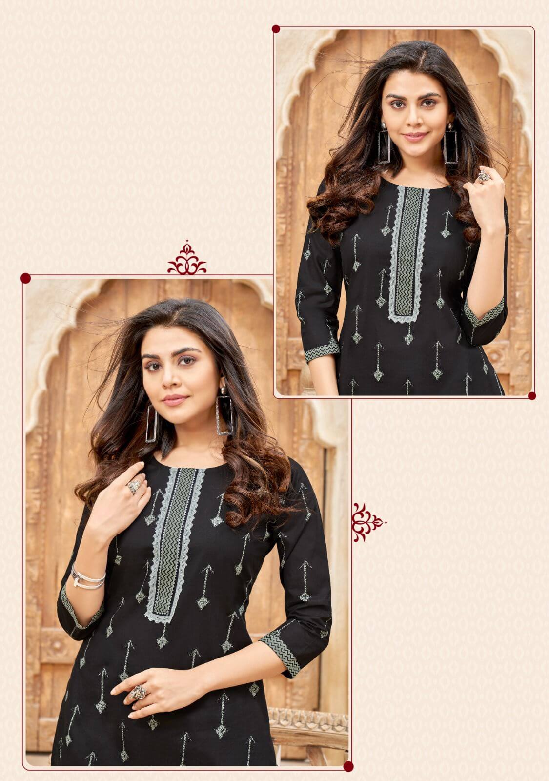 Balaji Cotton Ikkat Kurtis  with Pant Catalog collection 4