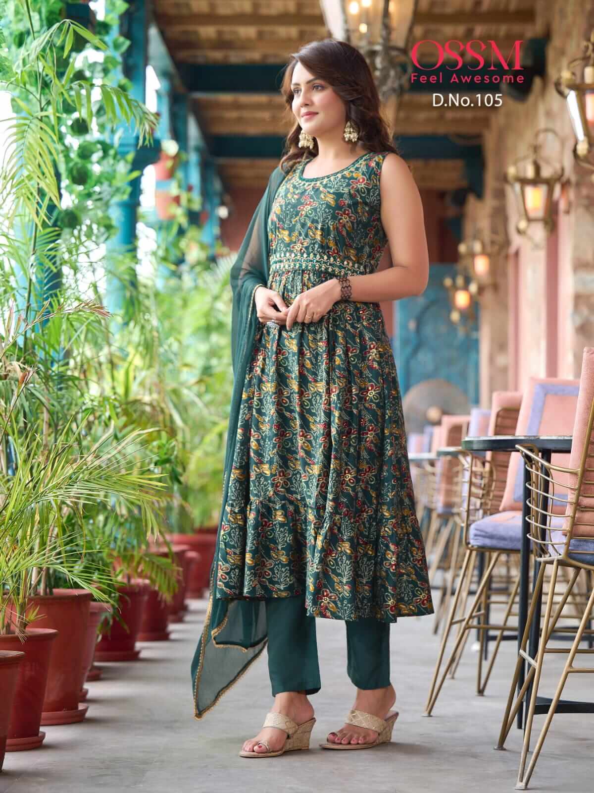 Ossm Sargan Printed Salwar Kameez Catalog collection 6