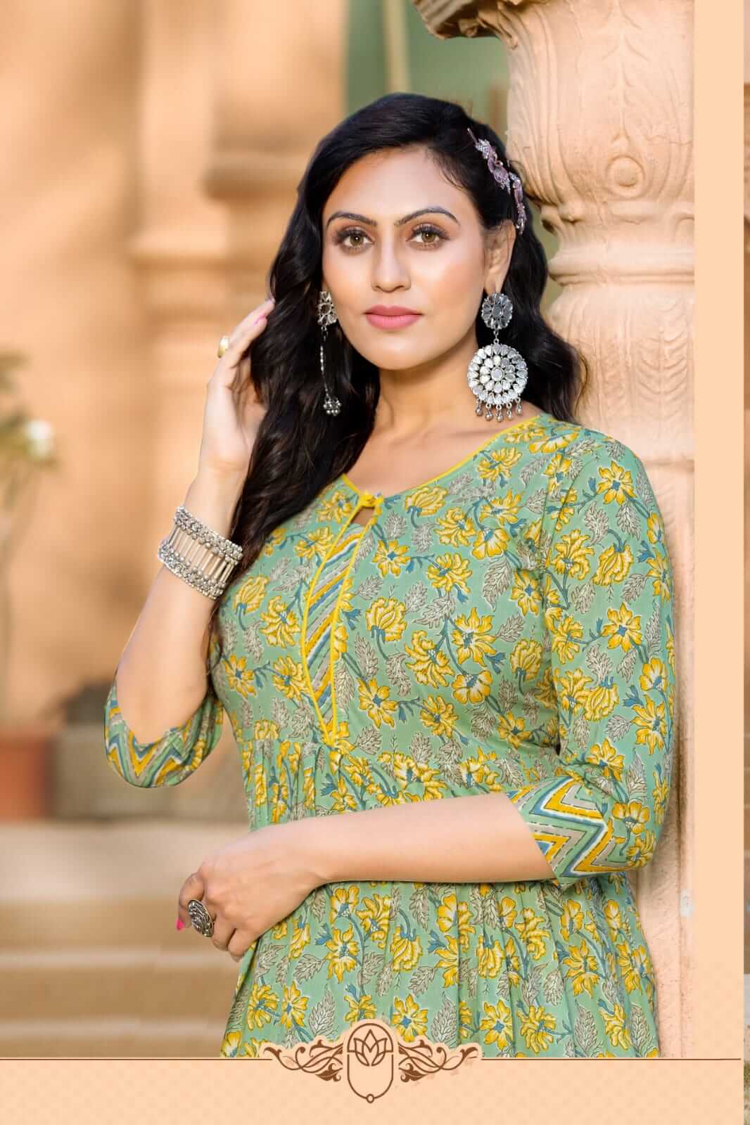 Hirwa Kalki Plus Size Kurtis Catalog collection 9