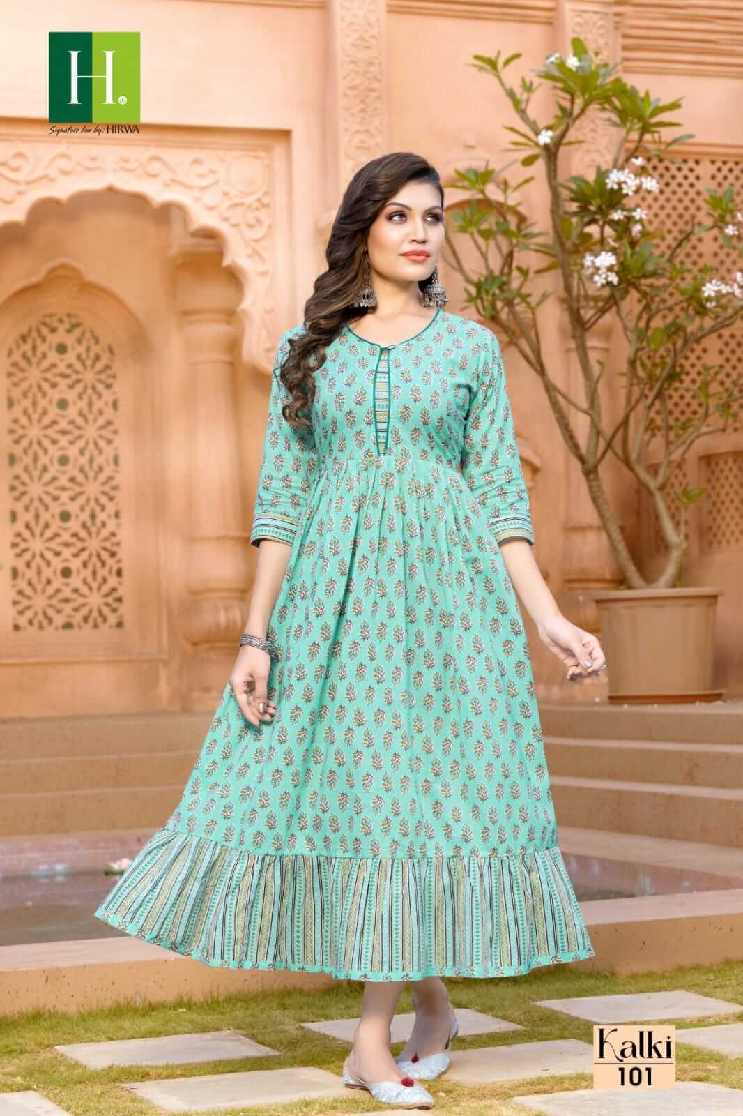 Hirwa Kalki Plus Size Kurtis Catalog collection 3