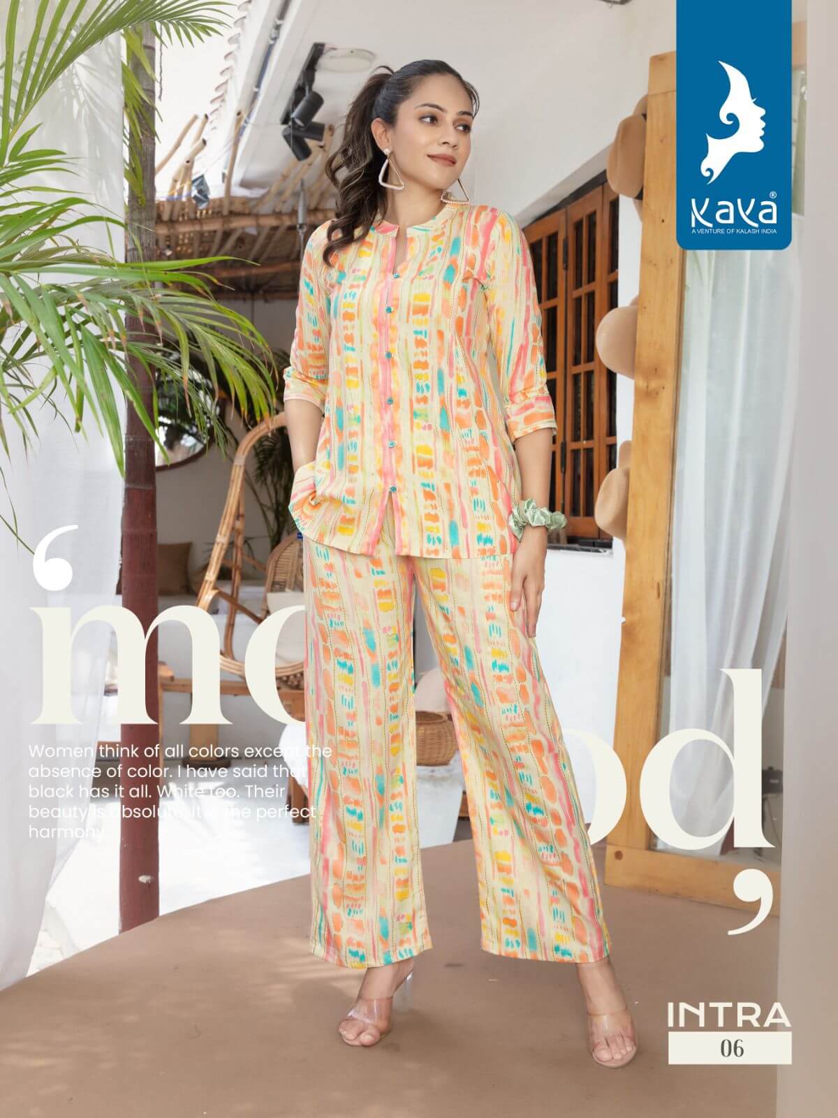 Kaya Intra Co Ord Set Kurtis with bottom Catalog collection 2