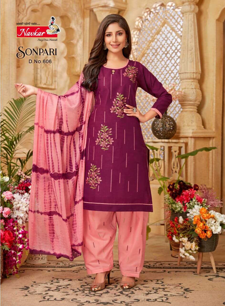 Navkar Sonpari Vol 6 Readymade Dress Catalog collection 1