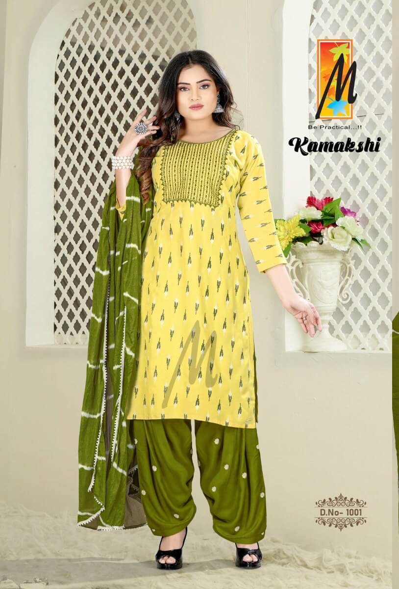 Master Kamakshi Patiyala Embroidery Salwar Kameez Catalog collection 2