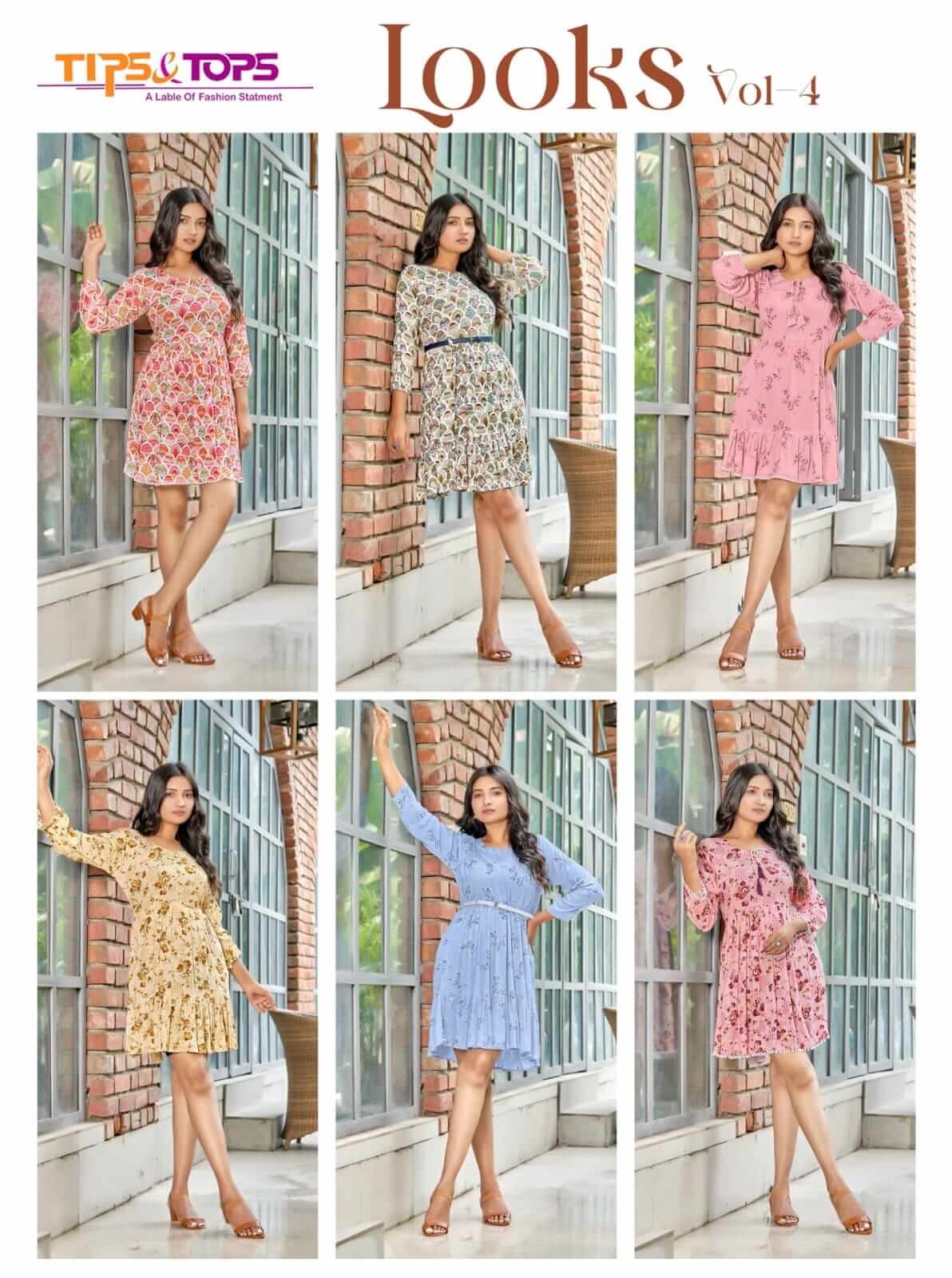 Tips And Tops Looks Vol 4 One Piece Dress Catalog collection 4