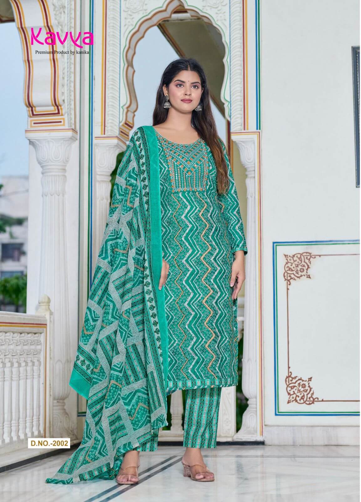 Kavya Pashmina Vol 2 Printed Salwar Kameez Catalog collection 5