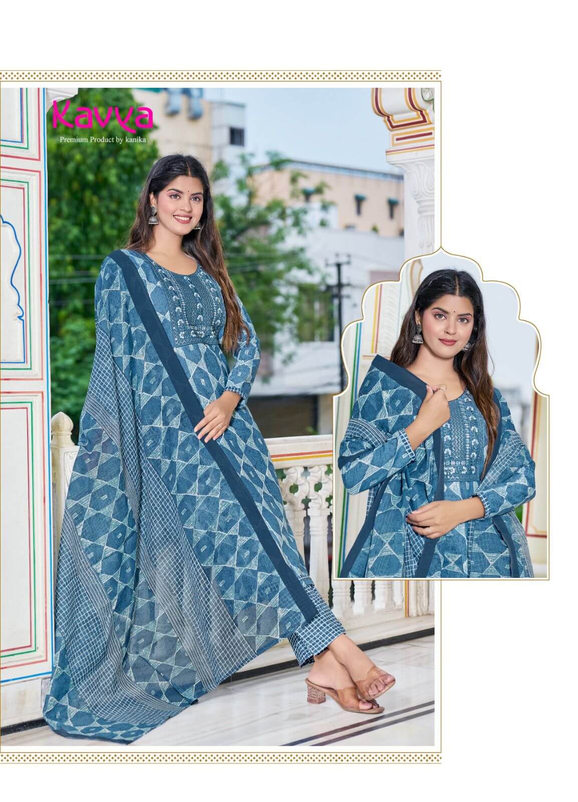 Kavya Pashmina Vol 2 Printed Salwar Kameez Catalog collection 13