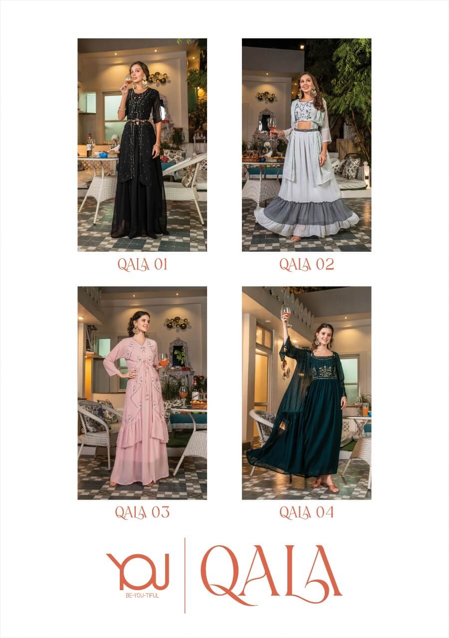 You Qala Fancy Gowns Catalog collection 3