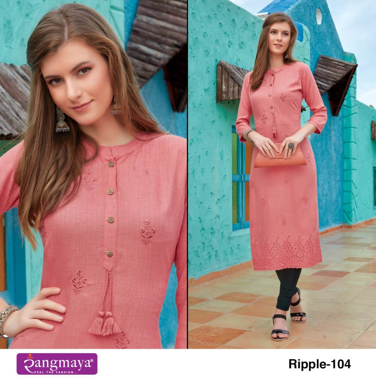 Rangmaya Ripple Designer Kurti Catalog collection 4