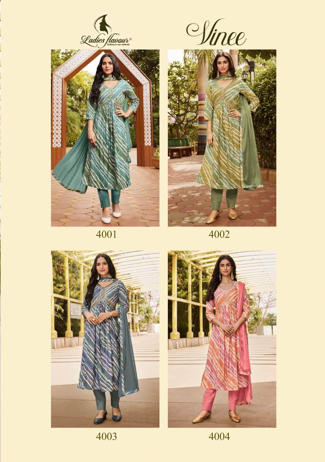 Ladies Flavour Vinee Alia Cut Salwar Kameez collection 8