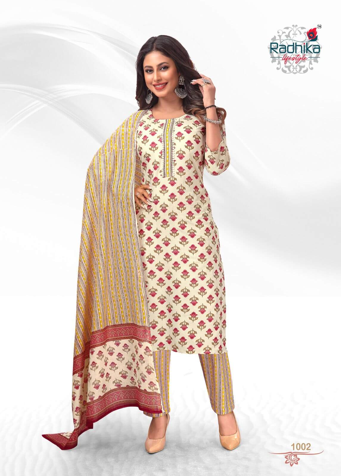 Radhika Lifestyle Rangmunch vol 1 Cotton Salwar Kameez collection 7