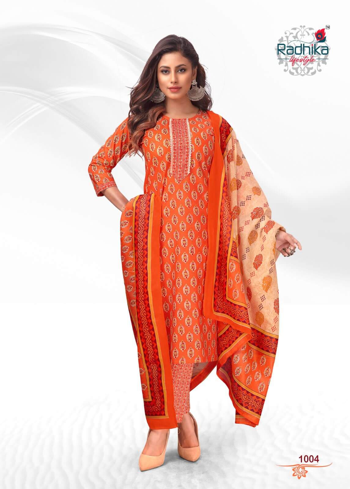 Radhika Lifestyle Rangmunch vol 1 Cotton Salwar Kameez collection 7