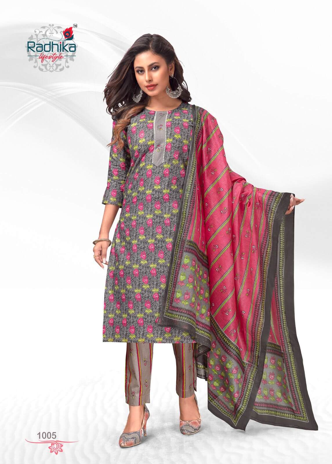 Radhika Lifestyle Rangmunch vol 1 Cotton Salwar Kameez collection 3