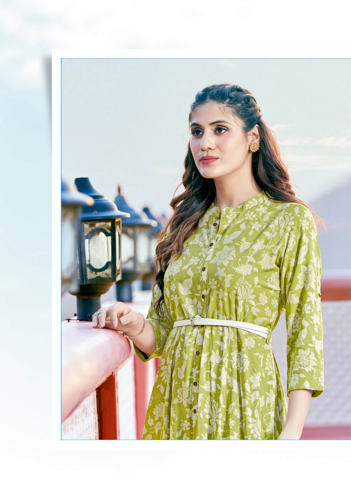 Mittoo Belt vol 14 Rayon Kurti Catalog collection 7